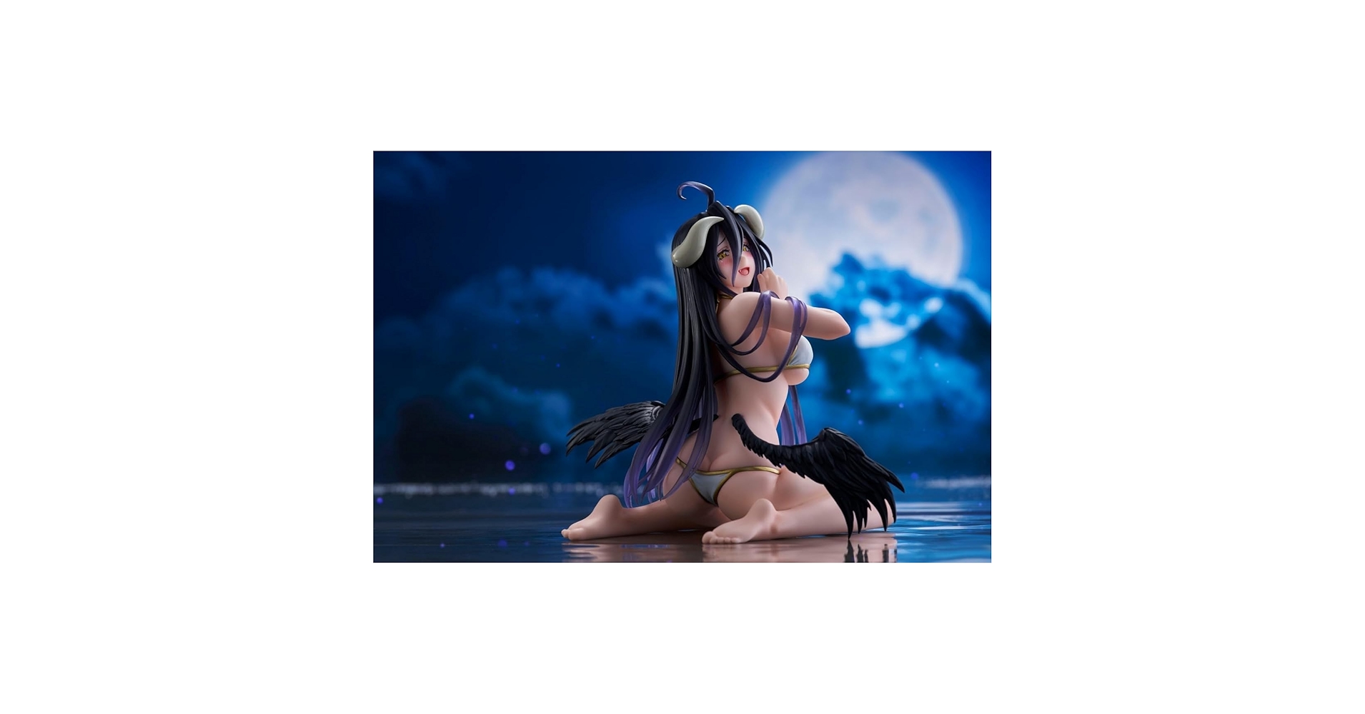 オーバーロードⅣ Desktop Cute フィギュア アルベド 水着ver オーバーロード Desktop Cute フィギュア アルベド～牛柄水着ver